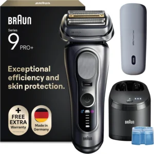 Braun Series 9 Pro+ 9677CCE, barbeador elétrico para homem