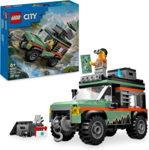 LEGO City 4x4 de Montanha, veículo todo-o-terreno de brinquedo