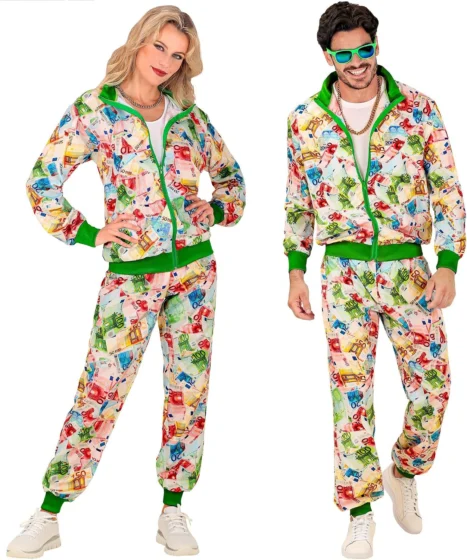 Widmann Milano Party Fashion, fato de treino com notas