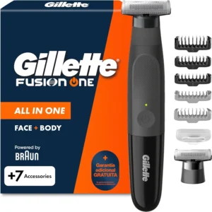 Gillette Fusion One, aparador de barba e corporal