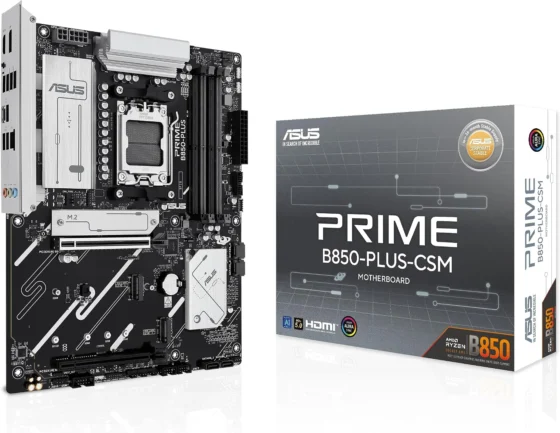 ASUS PRIME B850-PLUS-CSM, placa-mãe AM5 ATX
