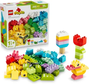 LEGO Duplo, caixa criativa com tijolos de números e animais