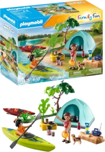 PLAYMOBIL Family Fun 71425 Campismo com Fogueira