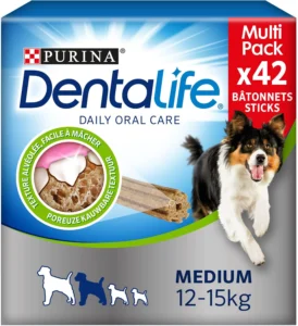Nestlé Purina Dentalife, guloseimas para cães médios, 966 g