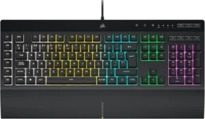 Corsair K55 RGB Pro, teclado gaming com teclas de membrana