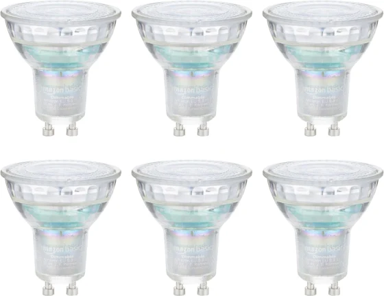 Amazon Basics, lâmpada LED GU10 equivalente a 50 W