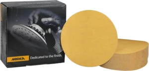 Mirka Gold, papel de lixa autoadesivo Ø 150 mm, grão P120
