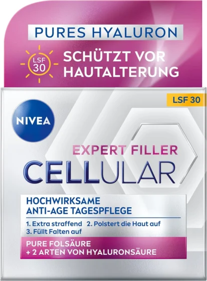 Nivea Cellular Expert Filler, creme de dia anti-idade SPF 15