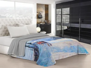ItalianBedLinen Sogni D'autore SD31, colcha de verão, casal