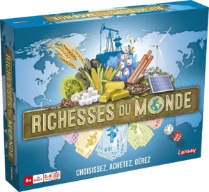 Lansay Riquezas do mundo, jogo tático a partir dos 8 anos