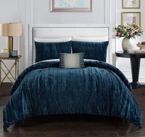 Chic Home Westmont, conjunto de edredão king de 4 peças