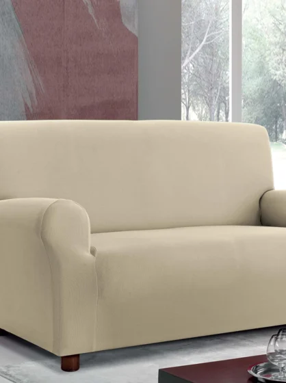 Datex Più Bello, capa para sofá, creme, 220/270 x 90 cm