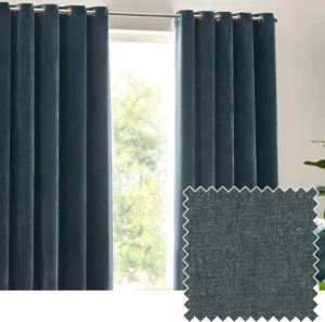 Riva Home Yard Heavy Chenille, cortinas de 229 x 137 cm