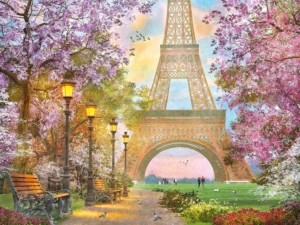 Ravensburger Amor em Paris, puzzle de 1500 peças